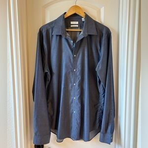 Calvin Klein slim fit performance non-iron button down